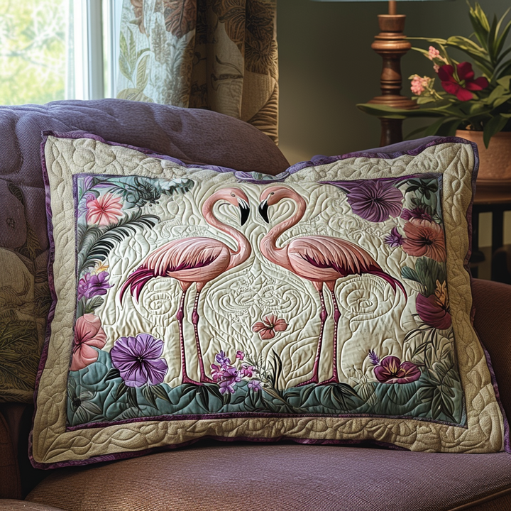 Flamingo Par Quilted Sengetøj Pudebetræk NCU0DV6343