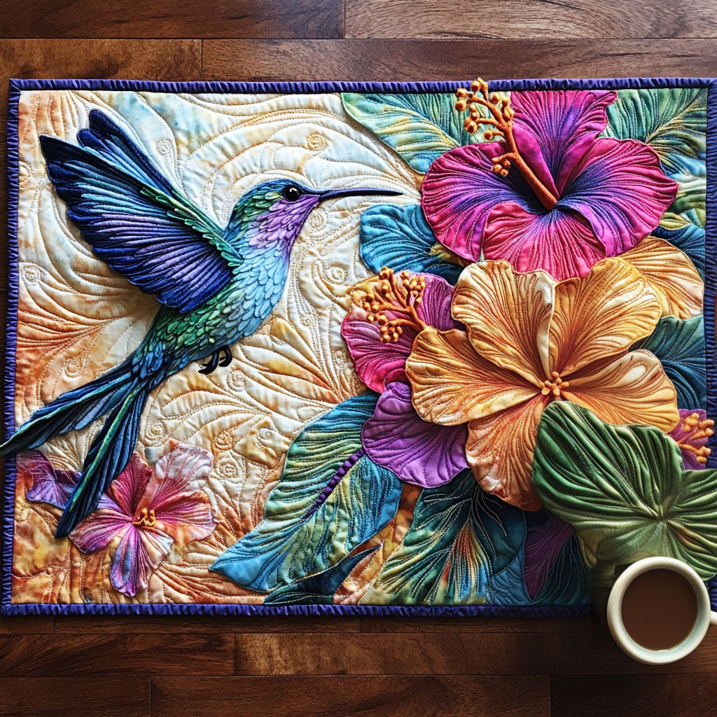 Blomster Serenade Quilted Bordskåner NCU0PT2322