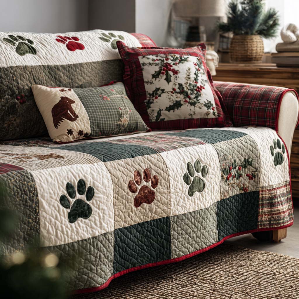 Fluffy Paws Polstret Sofa Betræk NCU0NT11189