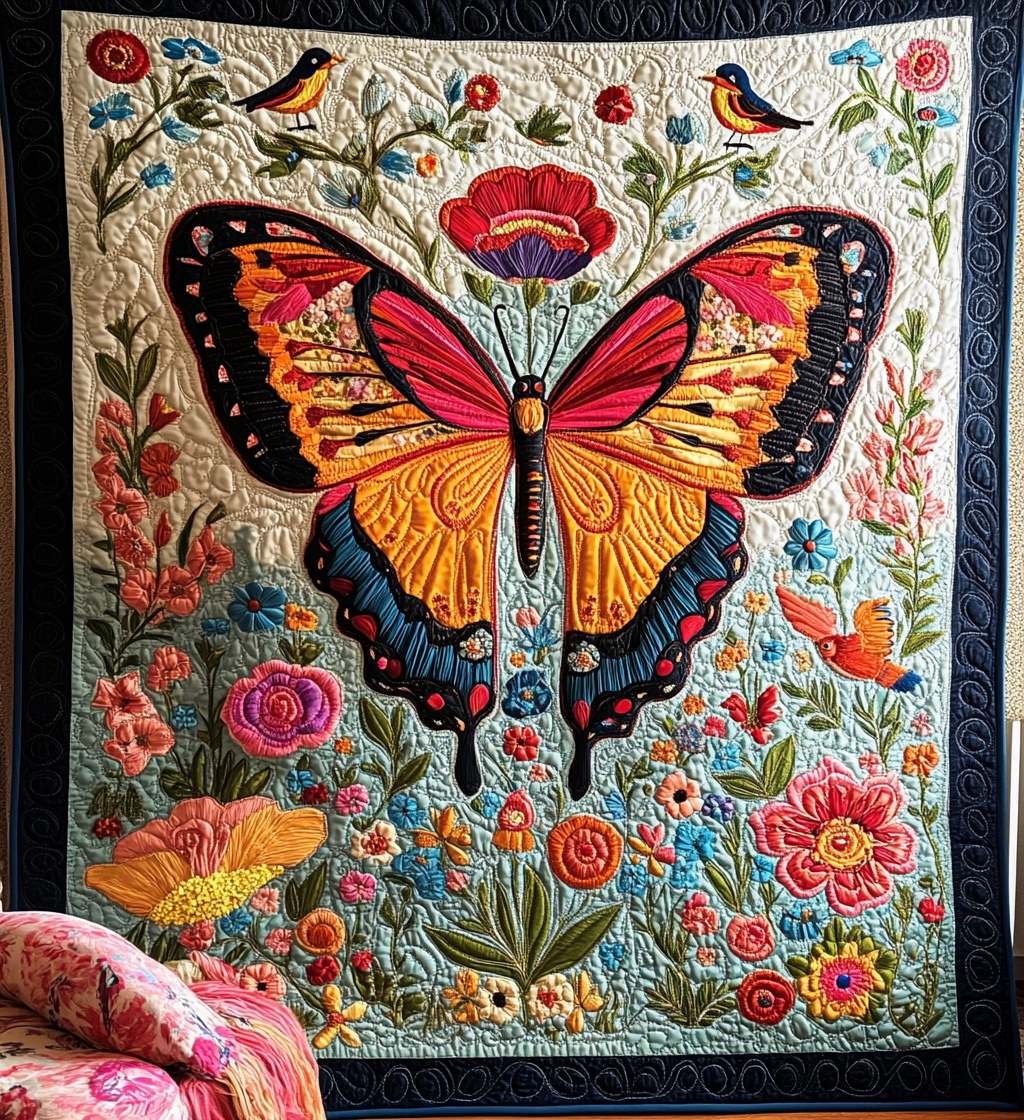 Flakkende Fantasi Kunst Quilt Ophæng NCU0DV793