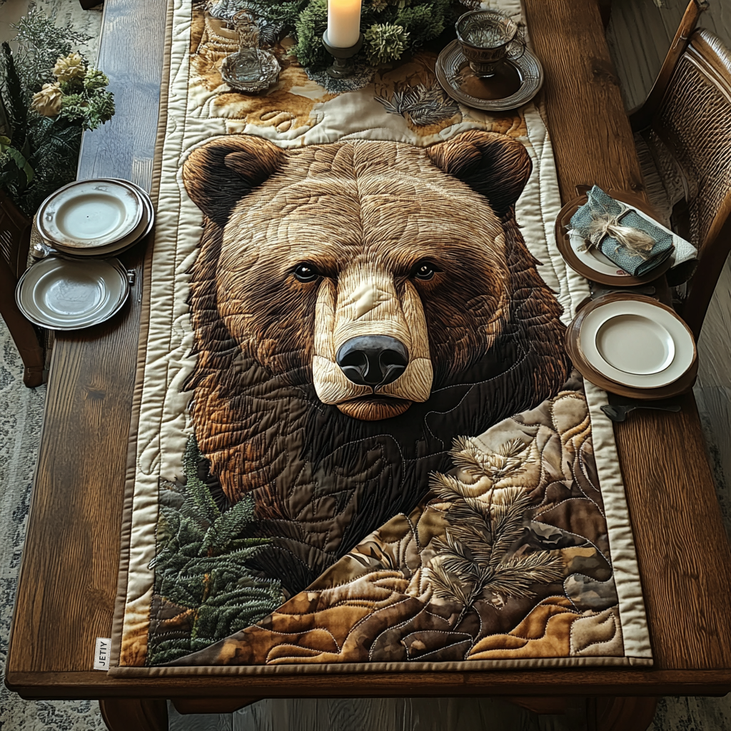 Bjørn Quilted Bordløber NCU0VT124