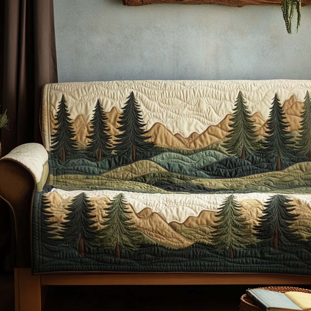 Skovens Ro Quiltet Sofa Cover NCU0NT10661