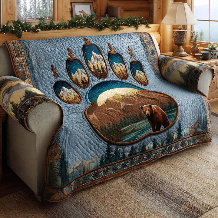 Bjørn Quiltet Sofa Dæk NCU0VT332