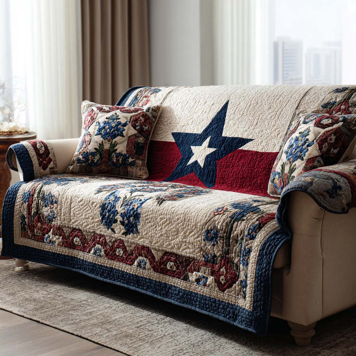 Americana Quiltet Sofa Betræk NCU0VT373
