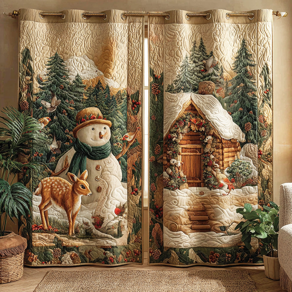 Frost Garden Snemand Quiltede Gardiner NCU0TD1608