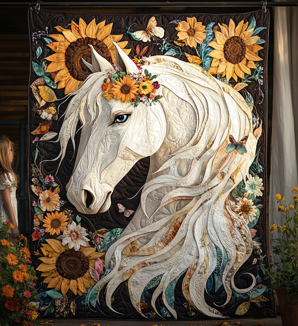 Gallant Grace Kunst Quilt Ophæng NCU0DV845