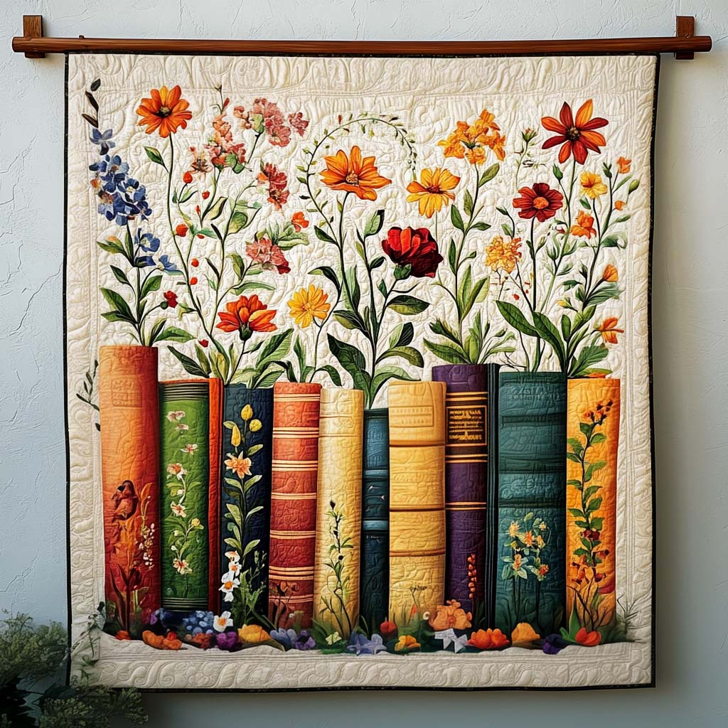 Bøgernes Have Kunst Quilt Vægophæng NCU0NT1133
