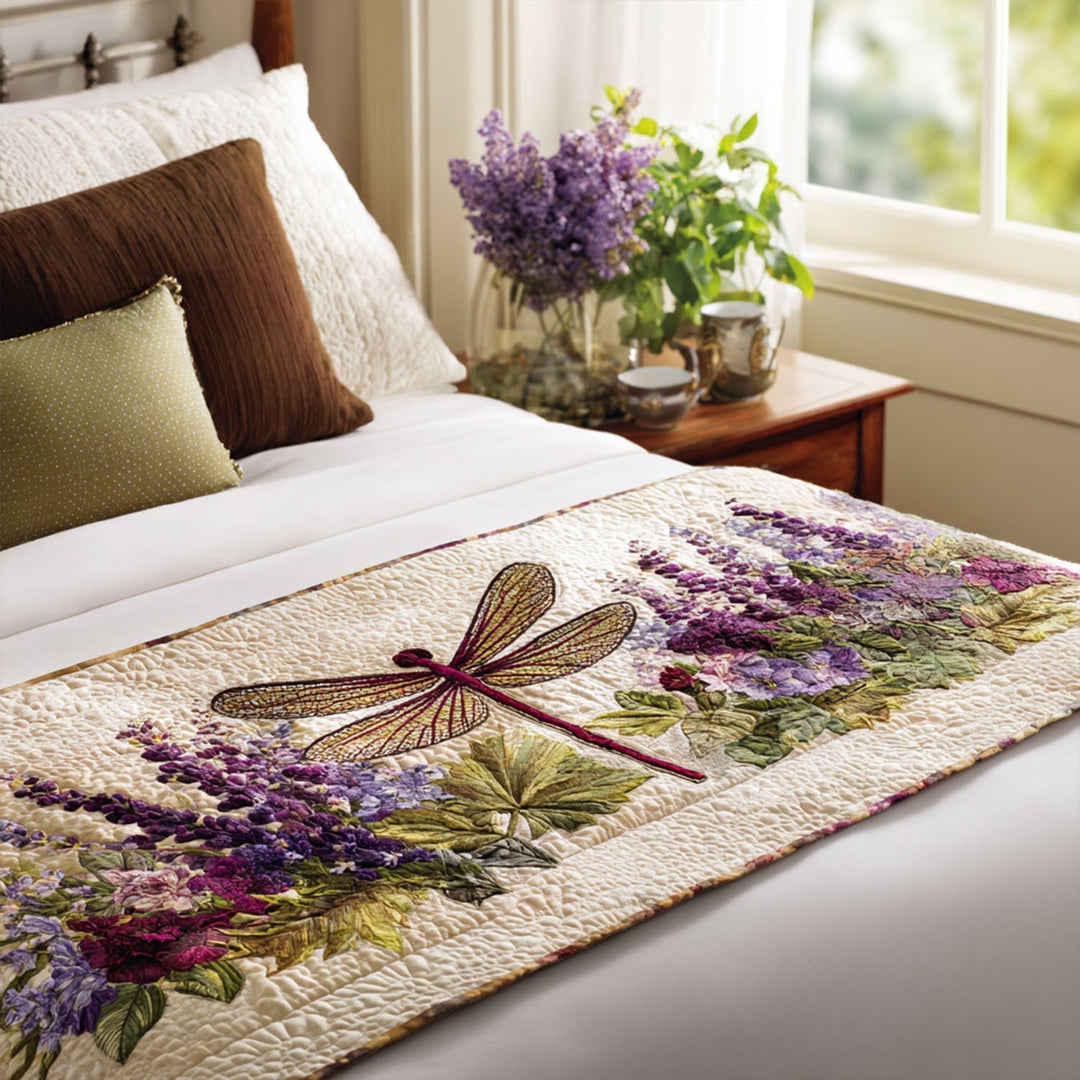 Drageflue Quilted Bed Runner NCU0VT223