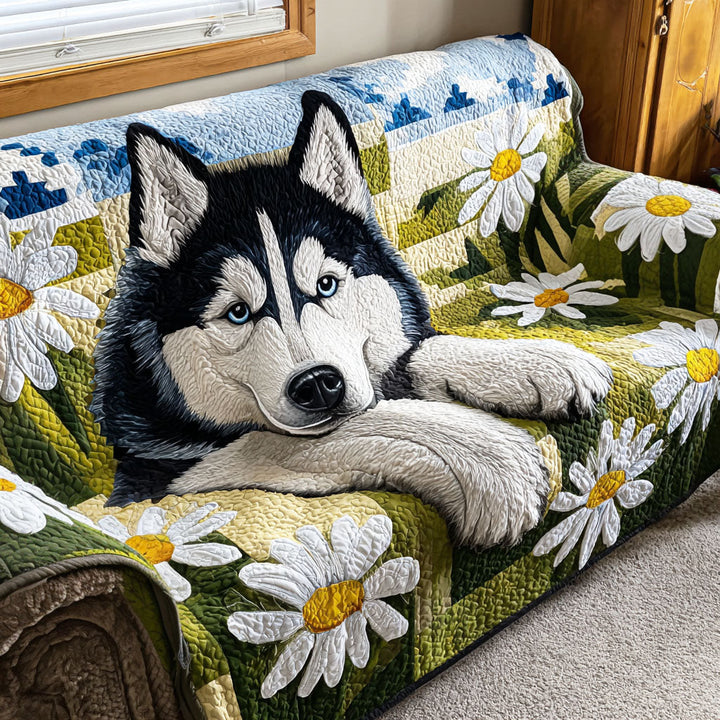 Blød Husky Quilted Sofa Dække NCU0TD2208