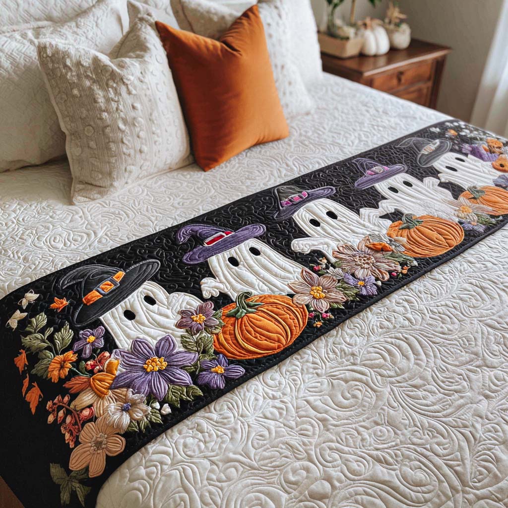 Spøgelsesagtig Glød Quilted Bed Runner NCU0NT9433