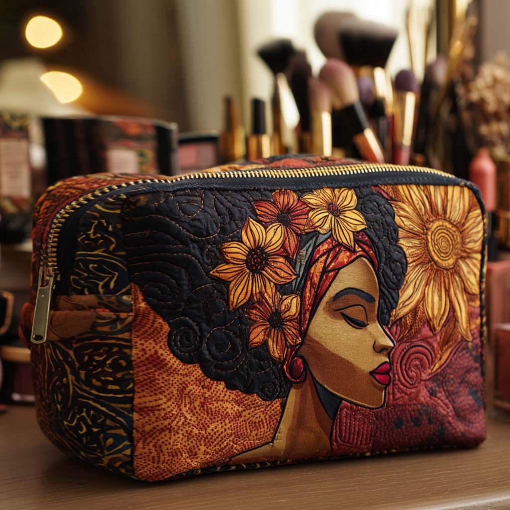 Gylden Krone Quilted Makeup Taske NCU0NT10376