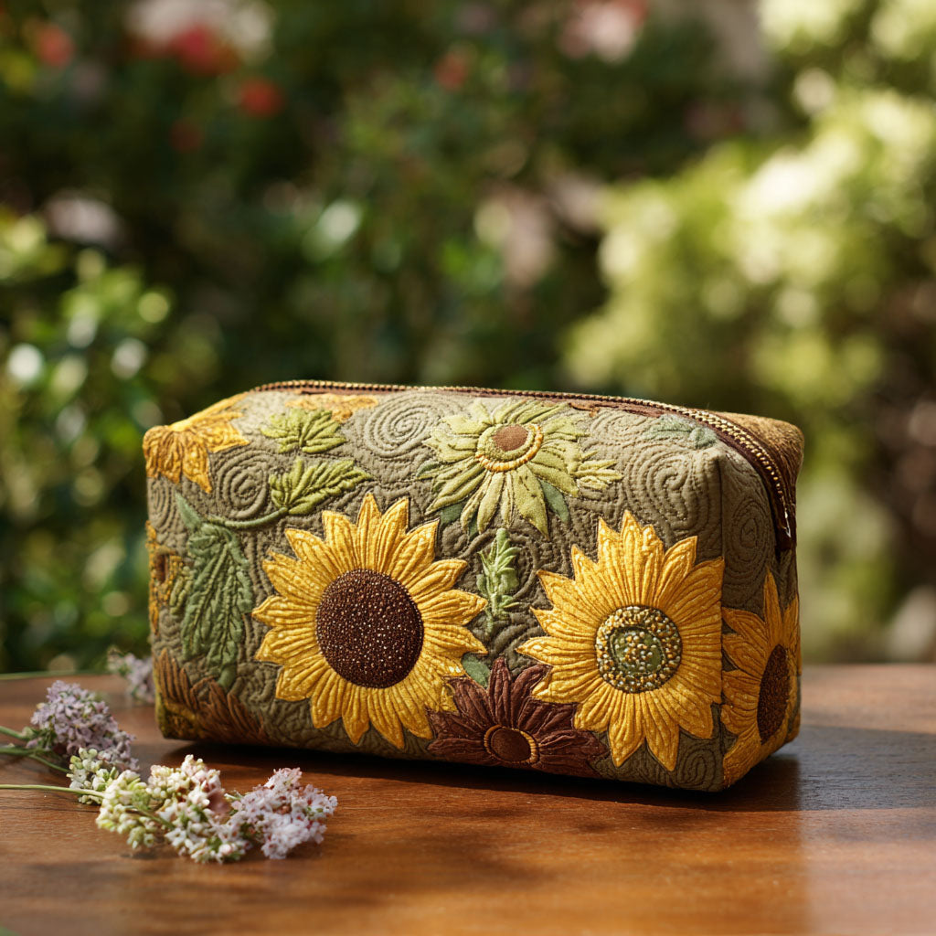 Gyldent Felt Quiltet Makeup Taske NCU0PT9256
