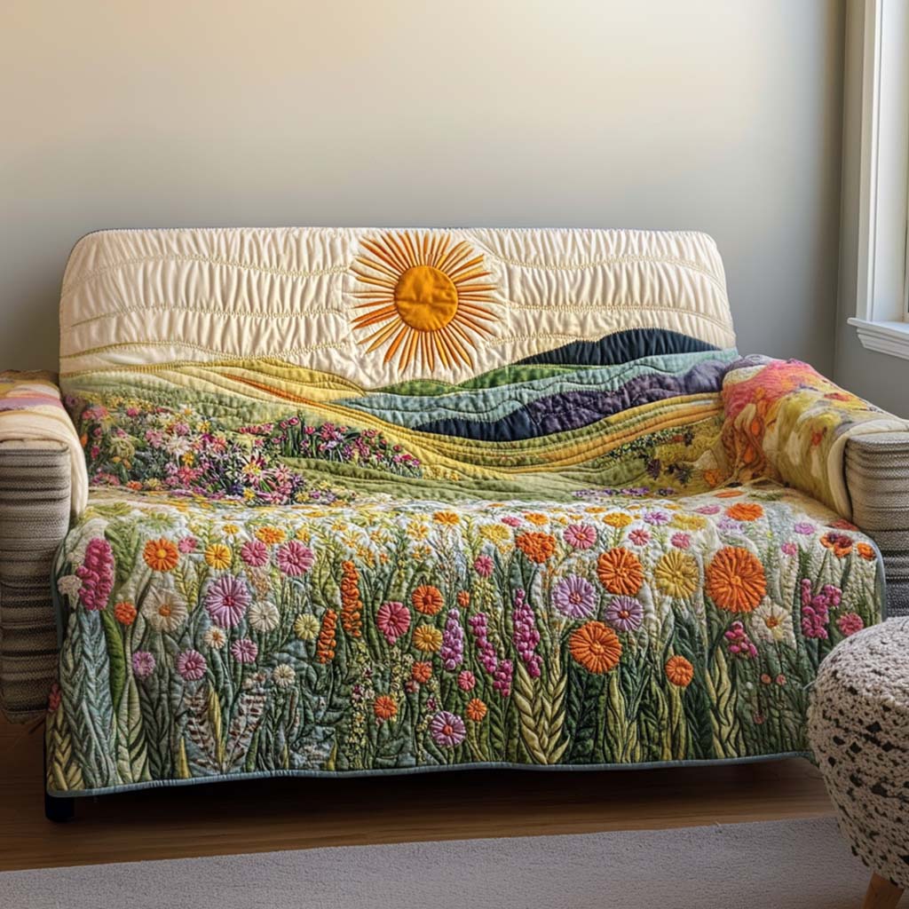 Solskin Quiltet Sofa Dække NCU0VT337