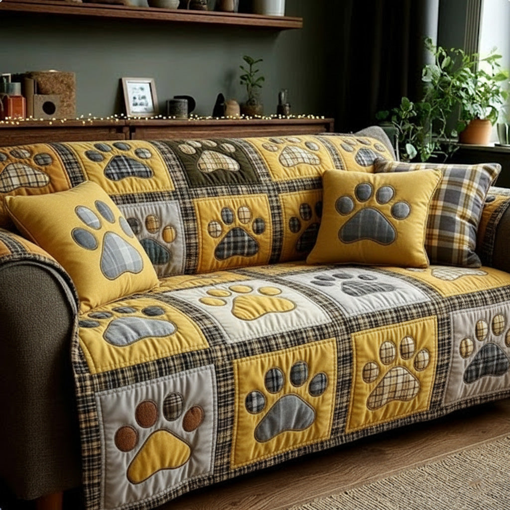 Hundepote Quilted Sofa Cover NCU0VT358