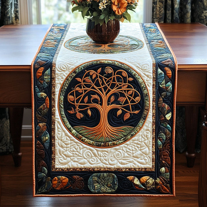 Livets Træ Quilted Bordløber NCU0VT95