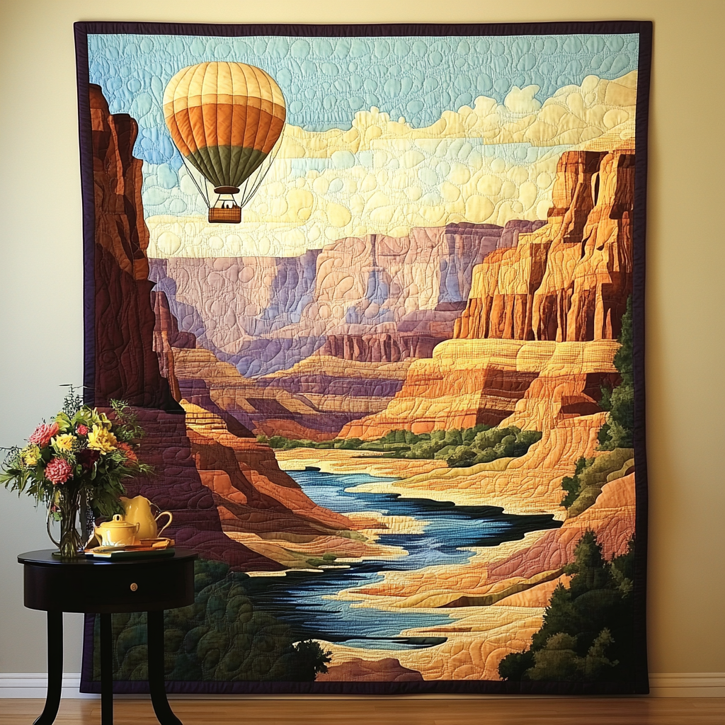 Grand Canyon Glory Kunst Quilt Vægophæng NCU0TL979