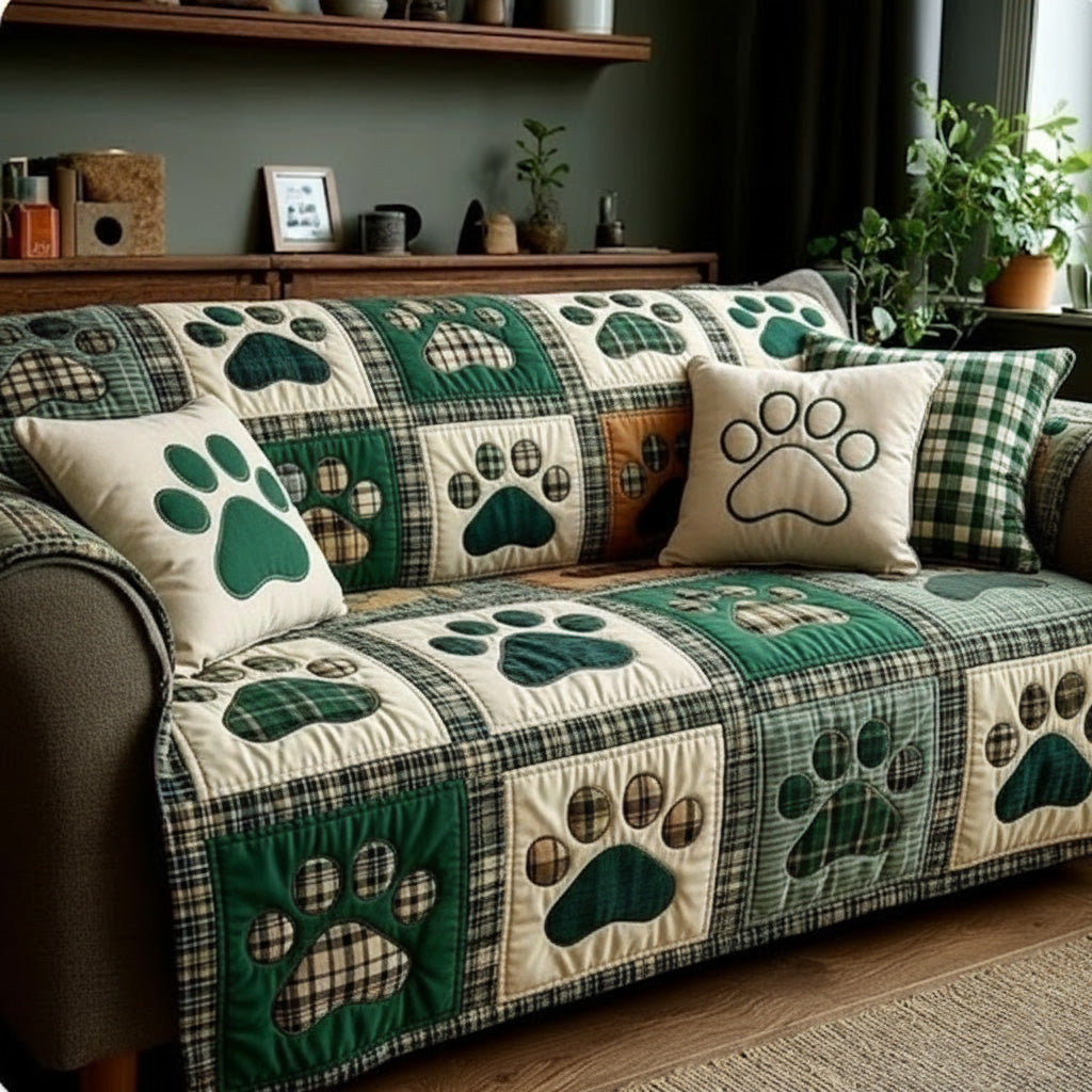 Hundepote Quilted Sofa Cover NCU0VT358