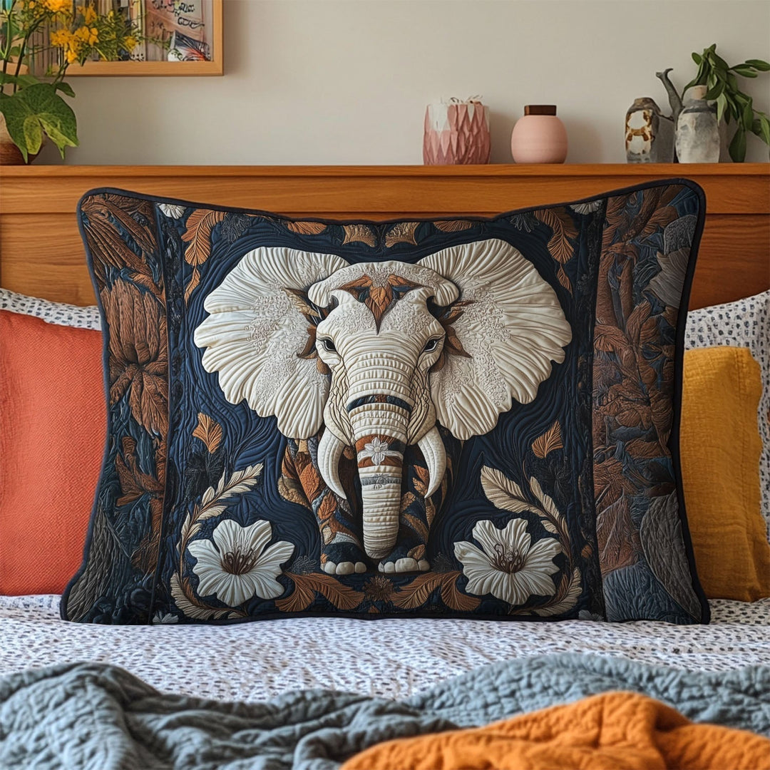 Grå Majestæt Quilted Sengetøj Pudebetræk NCU0PT8209
