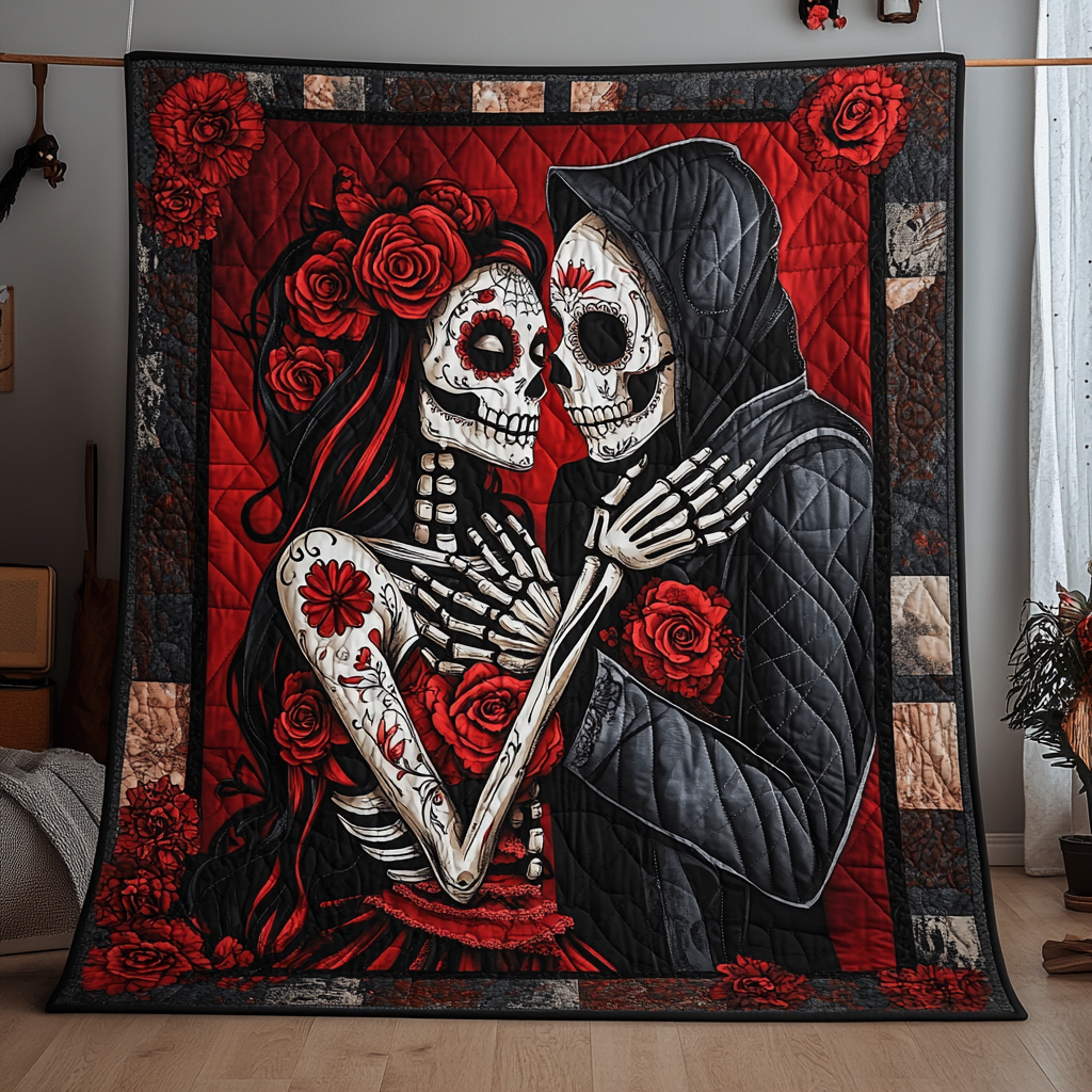Halloween Par Quiltet Tæppe NCU0PD568
