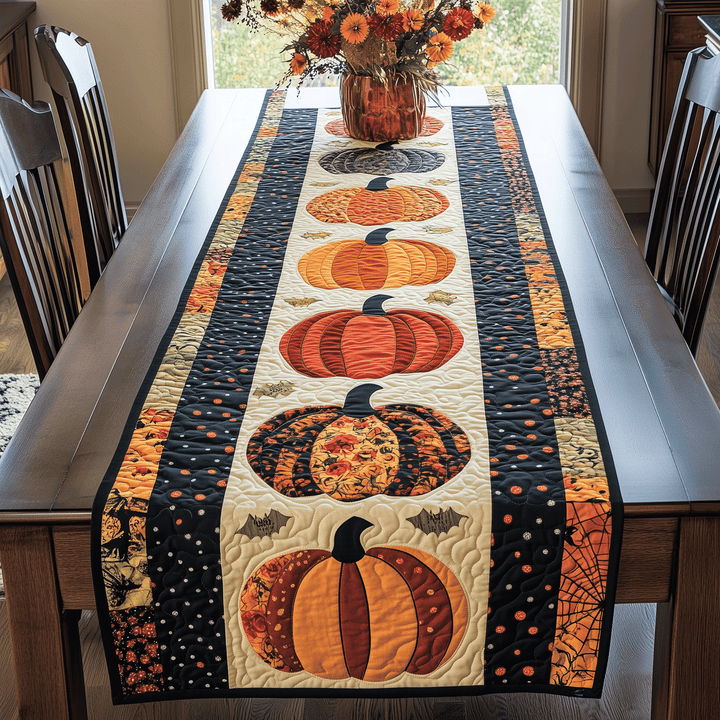 Græskar Quilted Bordløber NCU0VT37