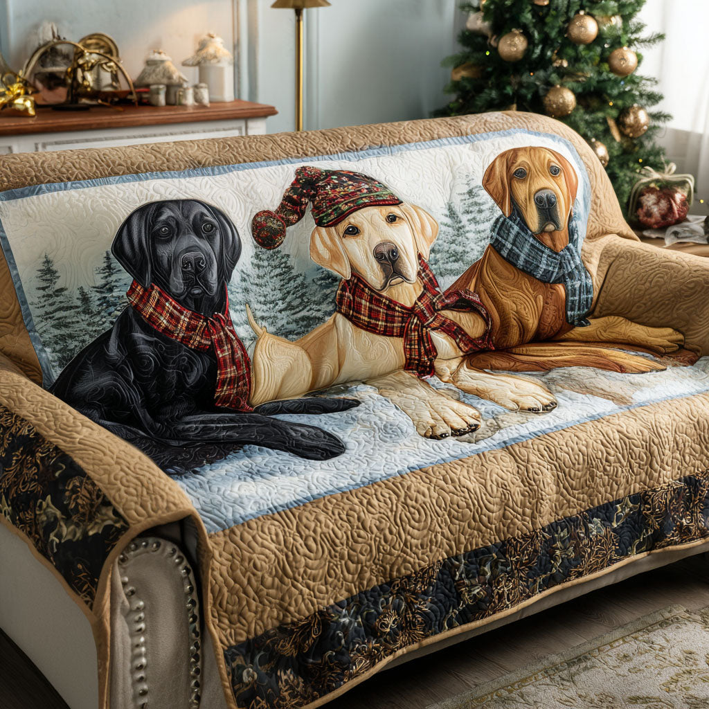 Labrador Retriever Quiltet Sofaovertræk NCU0VT339