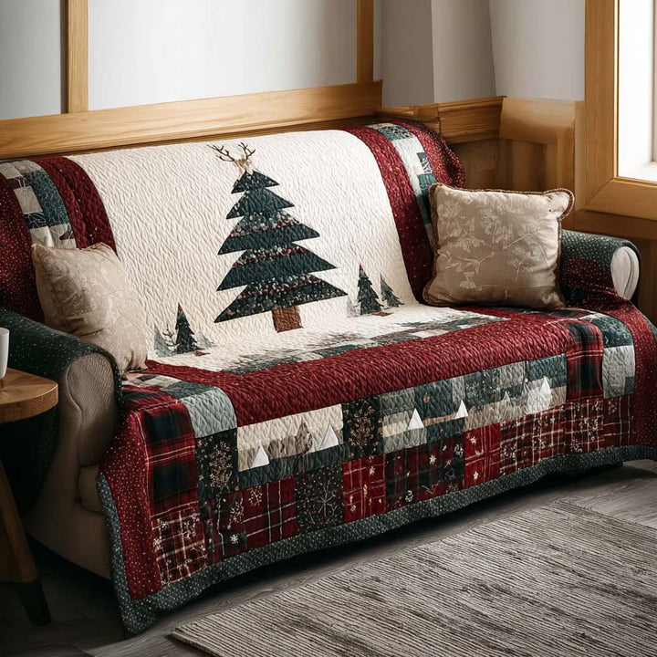 Tung Sne Quiltet Sofa Betræk NCU0NT10759