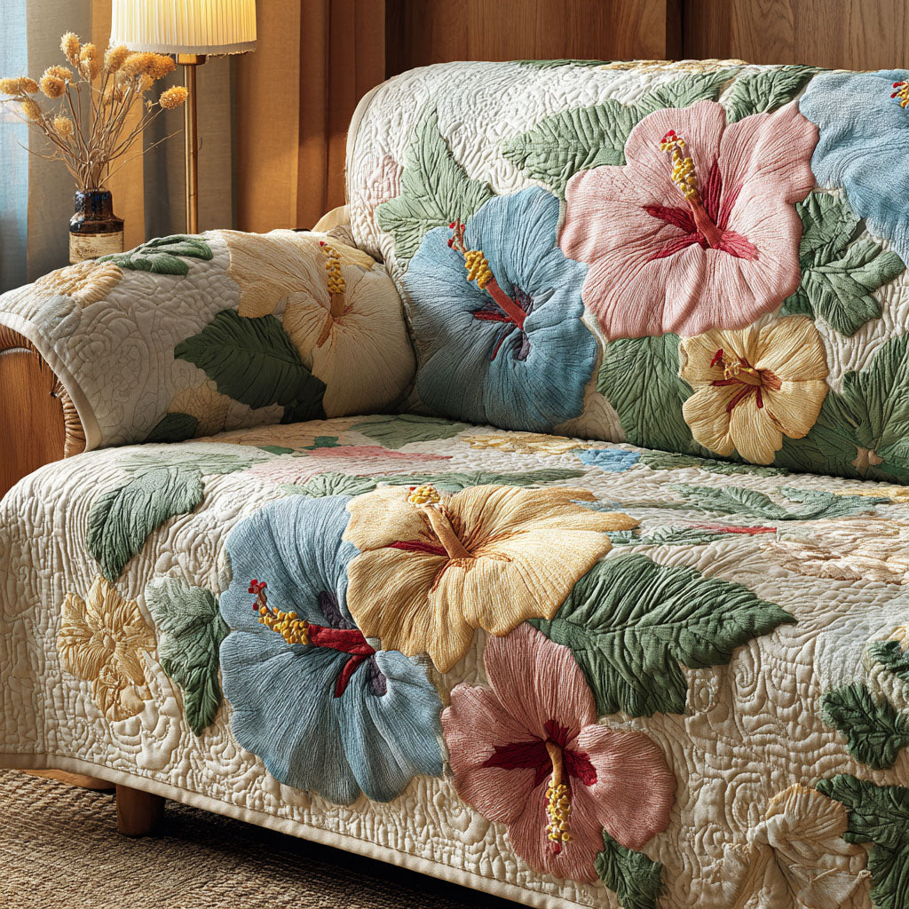 Hibiscus Dream Polstret Sofa Dække NCU0TV534
