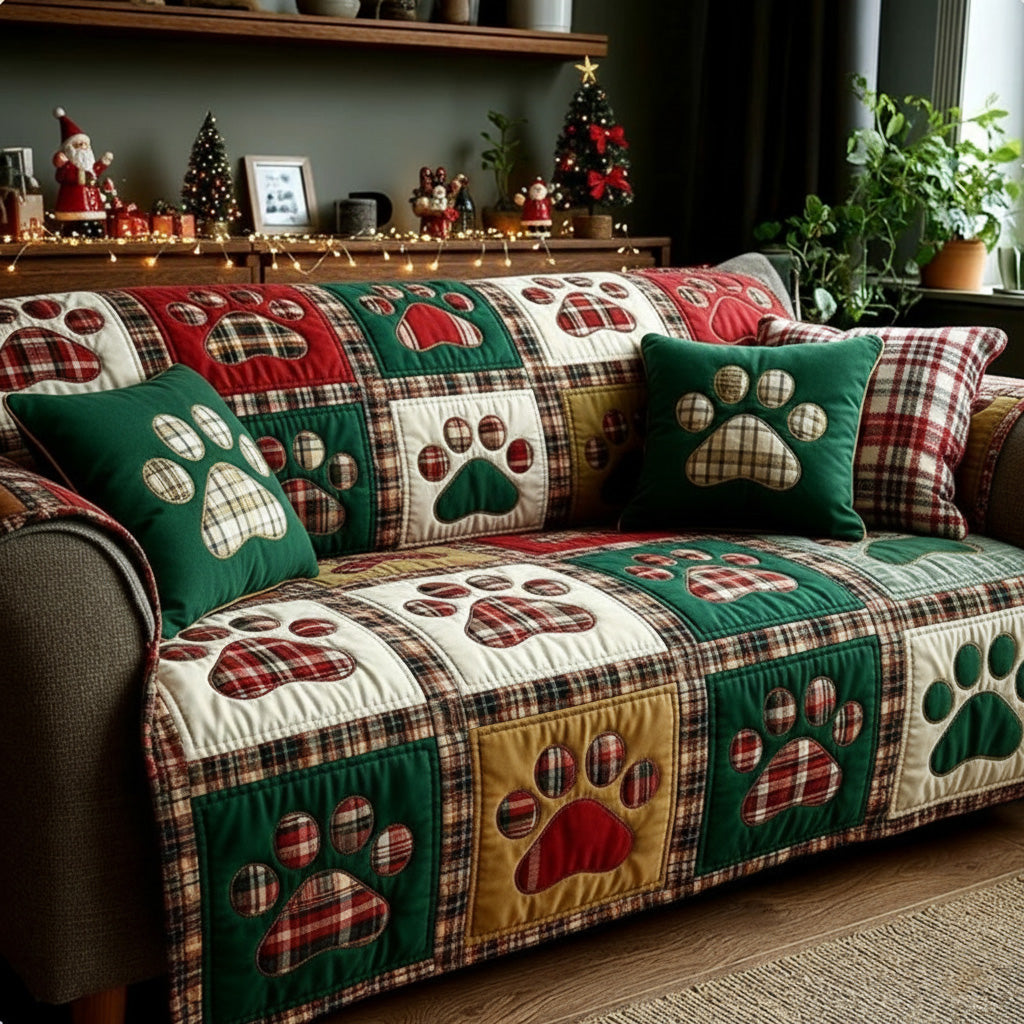 Hundepote Quilted Sofa Cover NCU0VT358