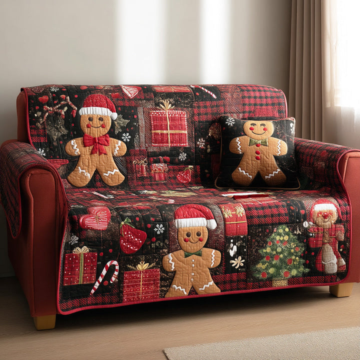 Ferievarm Hilsen Quilted Sofa Cover NCU0TD1451