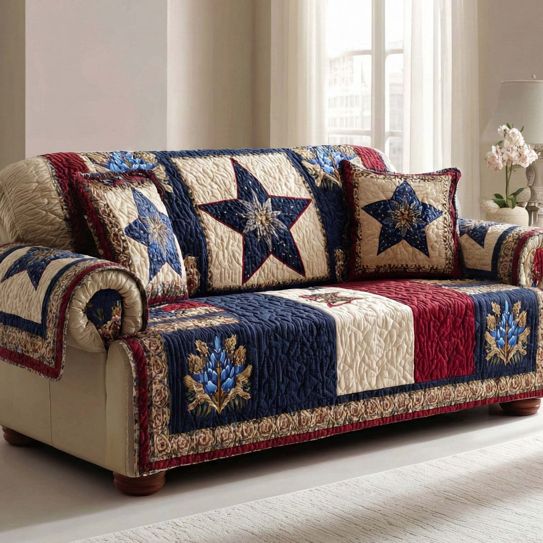 Americana Quiltet Sofa Betræk NCU0VT373