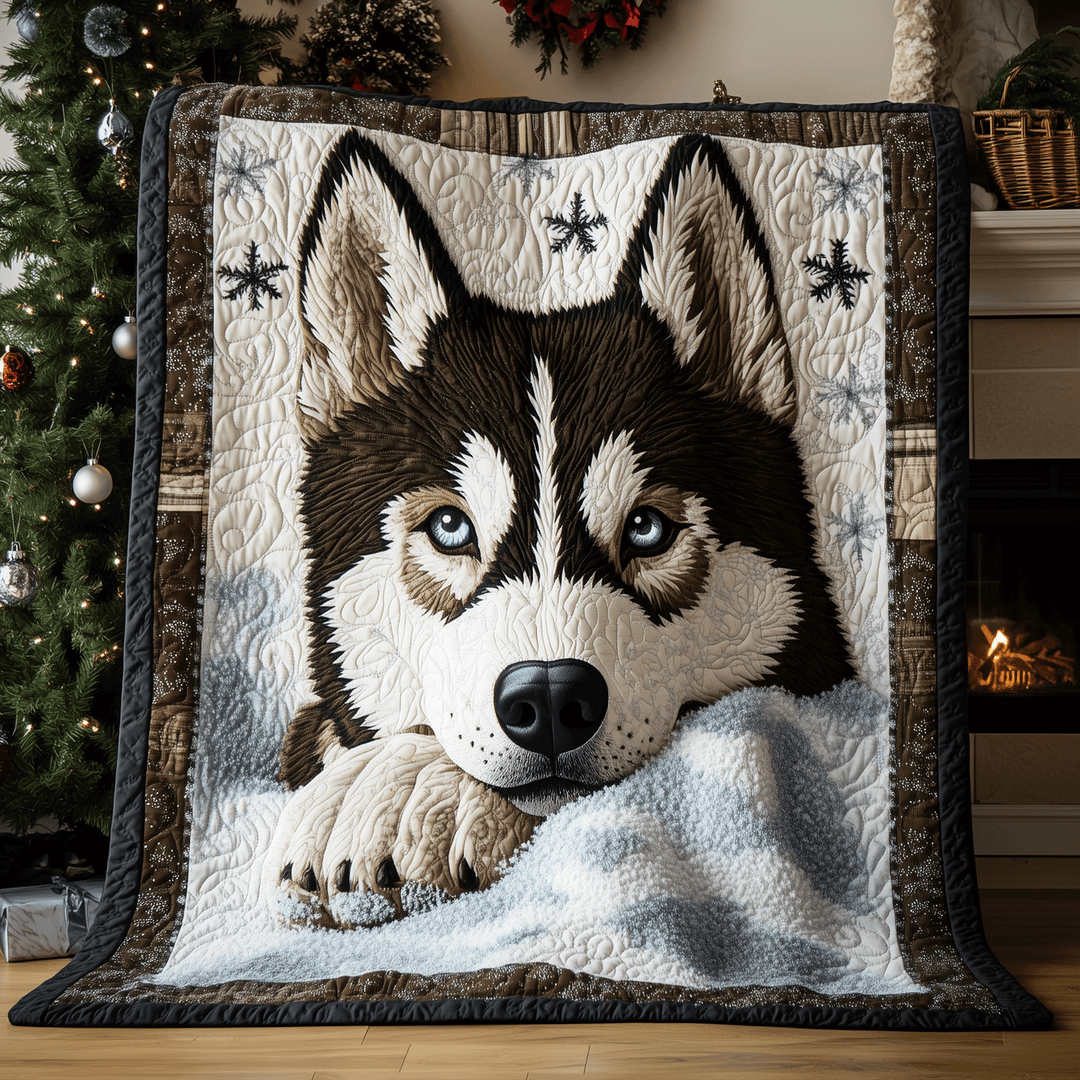 Husky Winter Bliss Quiltet Tæppe NCU0TH2352