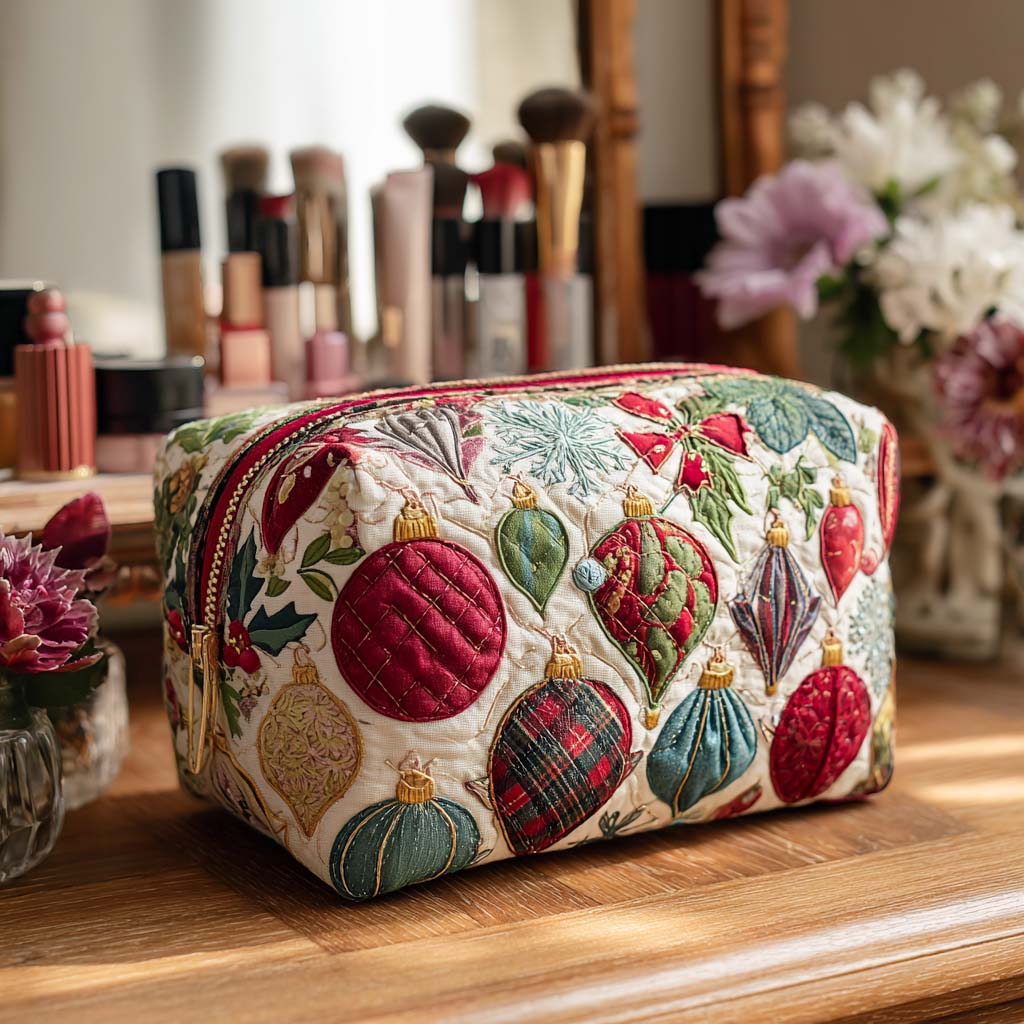 Jolly Bauble Quiltet Makeup Taske NCU0PT9504
