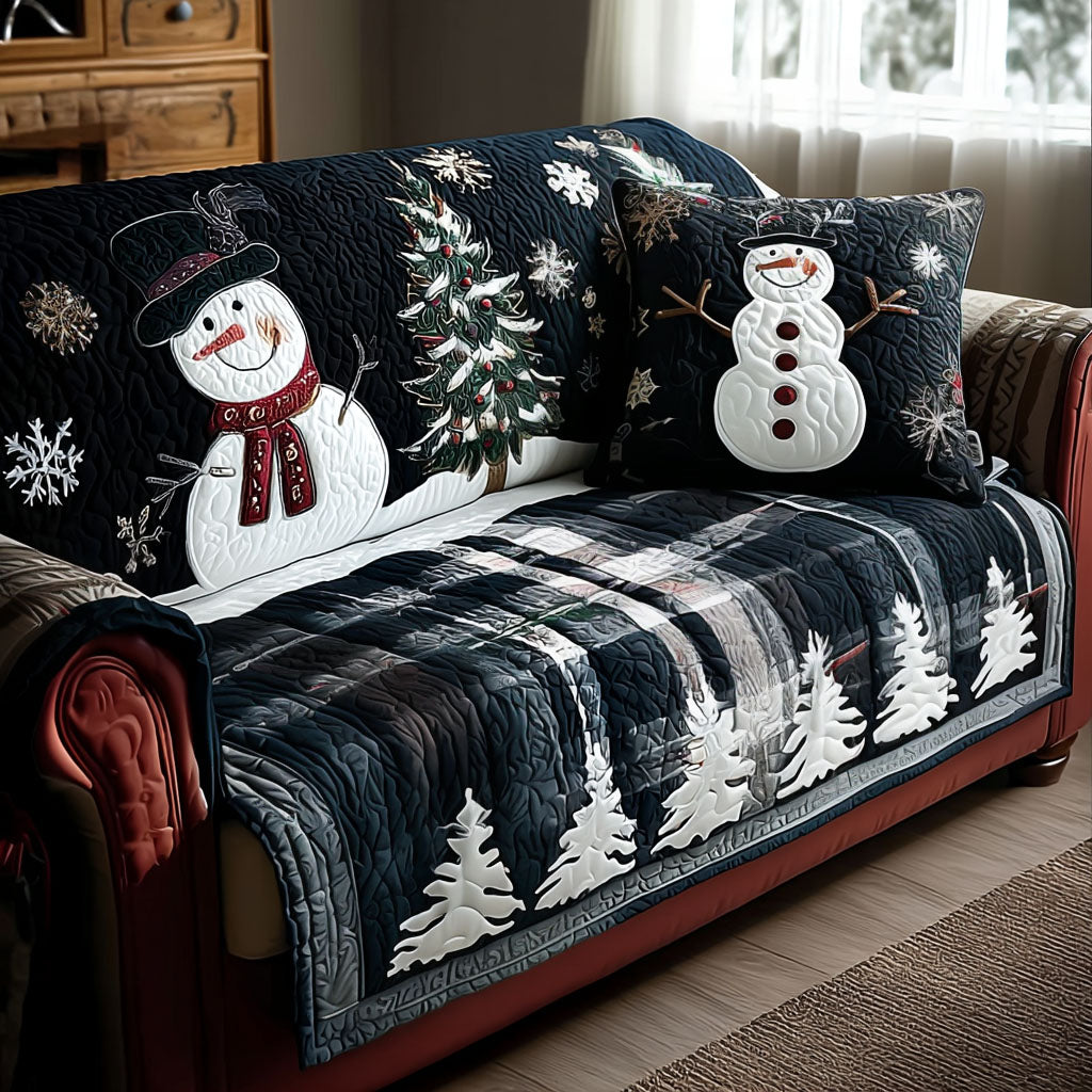 Jolly Festive Nights Quiltet Sofa Cover NCU0PT10528