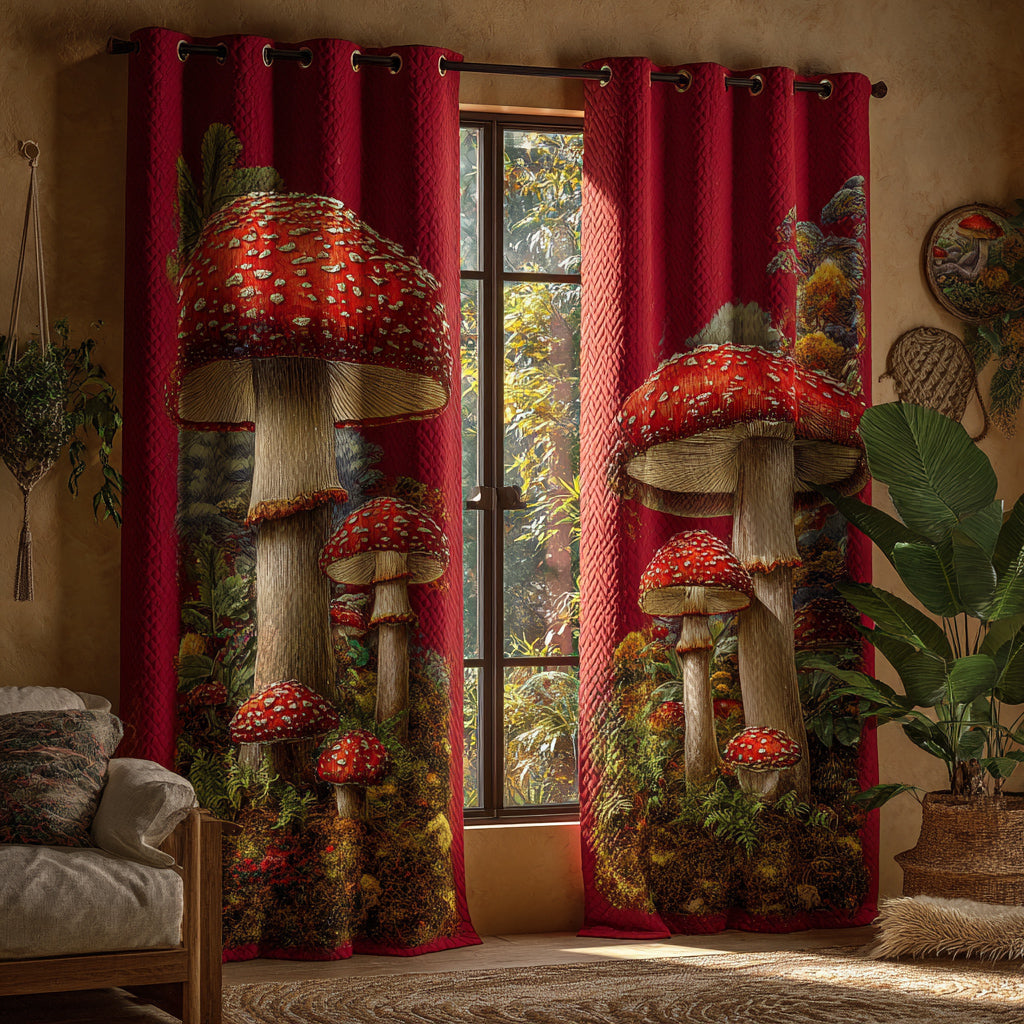 Jolly Mushroom Grove Quilted Gardiner NCU0HH1492