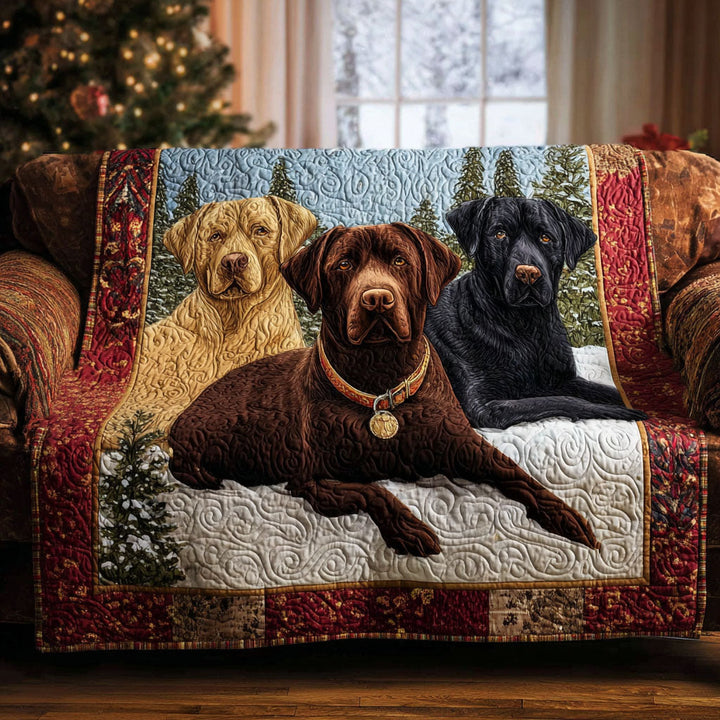 Labrador Retriever Quiltet Sofaovertræk NCU0VT339