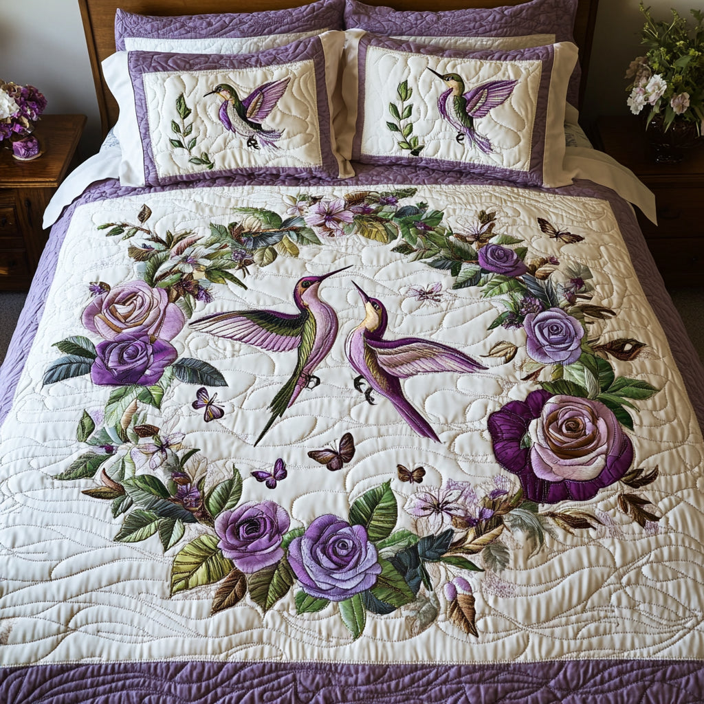 Hummingbird Quiltet Sengetøjssæt NCU0VT107