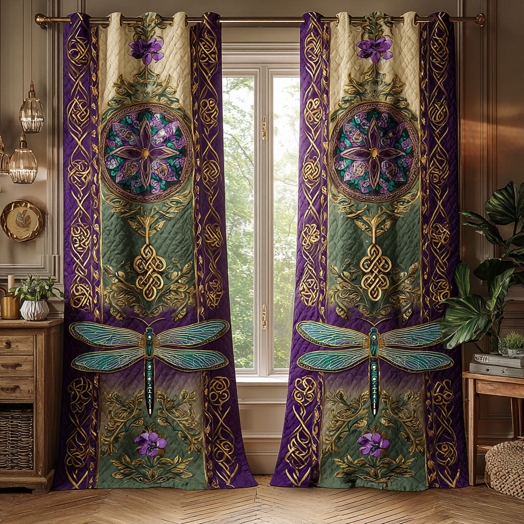 Lavendel Drøm Quilted Gardiner NCU0TV1078