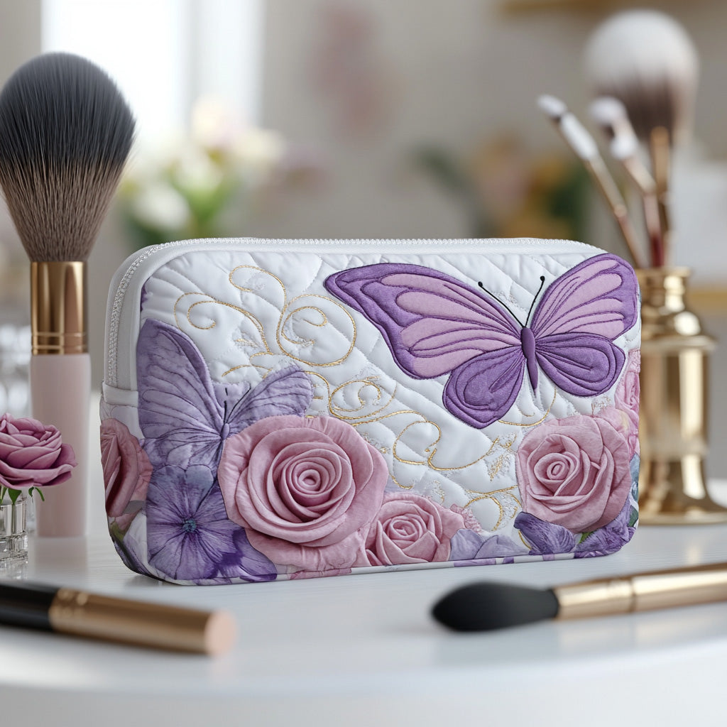 Lavendel Grace Quiltet Makeup Taske NCU0DV7741