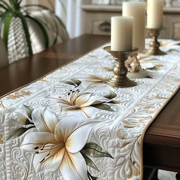 Liljer Charm Quilted Table Runner NCU0DV2136