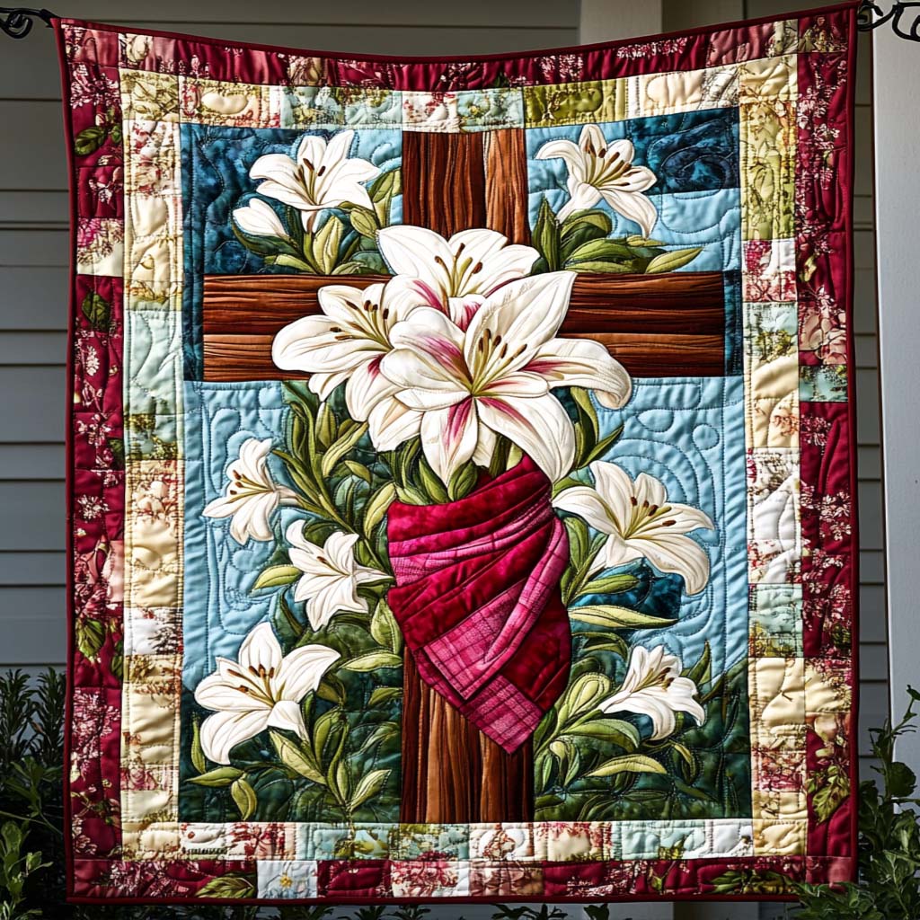Lily Devotion Kunst Quilt Ophæng NCU0NT2307