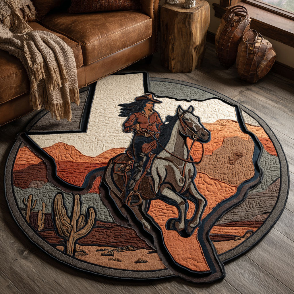 Lone Cowboy Specialformet Tæppe NCU0NT12661