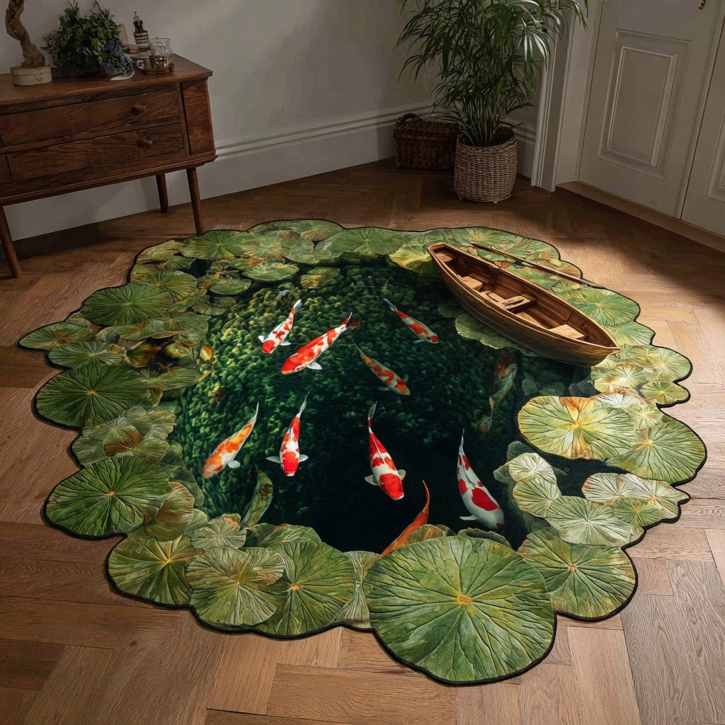 Lotus Pond Specialformet Tæppe NCU0TV1834