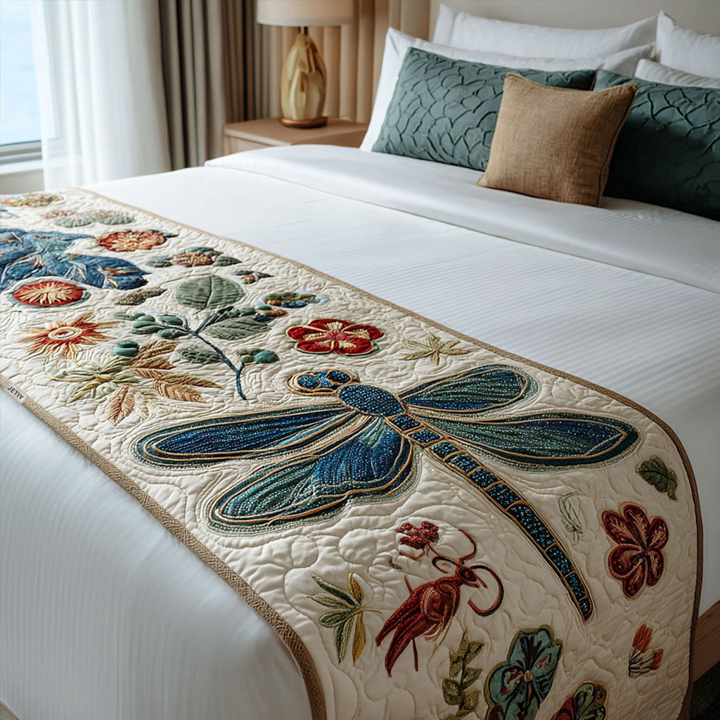 Drageflue Quilted Bed Runner NCU0VT223
