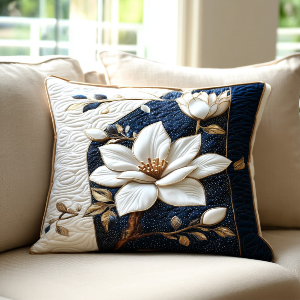 Magnolia Aura Quiltet Sengetøj Pudevar NCU0PT8708