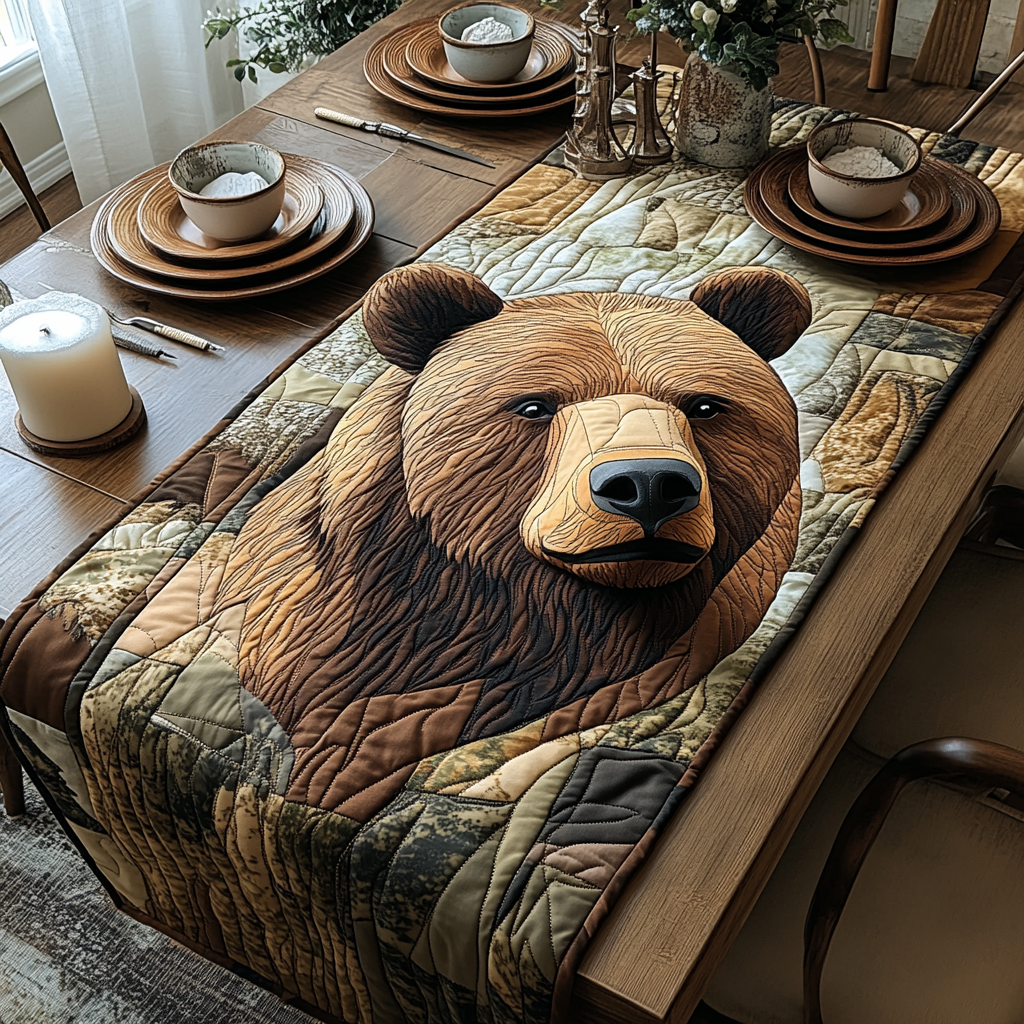 Bjørn Quilted Bordløber NCU0VT124