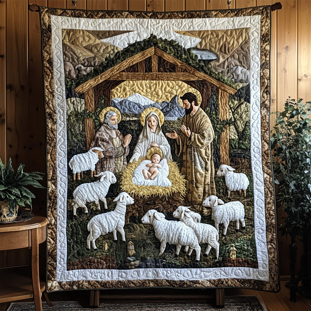 Manger Moment Kunst Quilt Ophæng NCU0PT1215