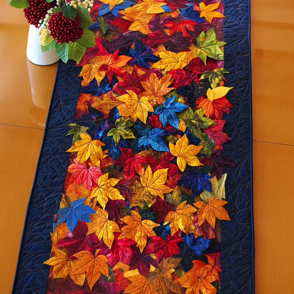 Efterårs Quilted Bordløber NCU0VT207