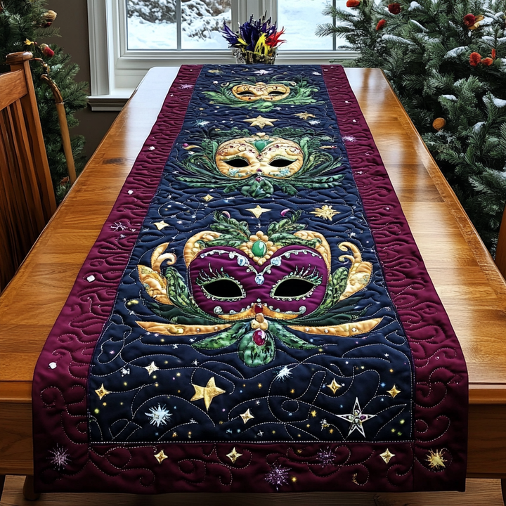 Mardi Gras Jubilee Quiltet Bordløber NCU0DK4106