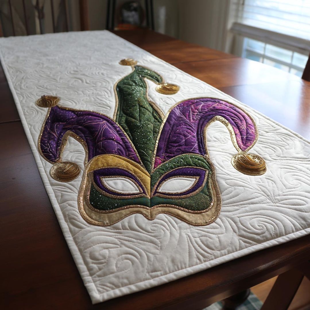 Mardi Gras Quiltet Bordløber NCU0VT372