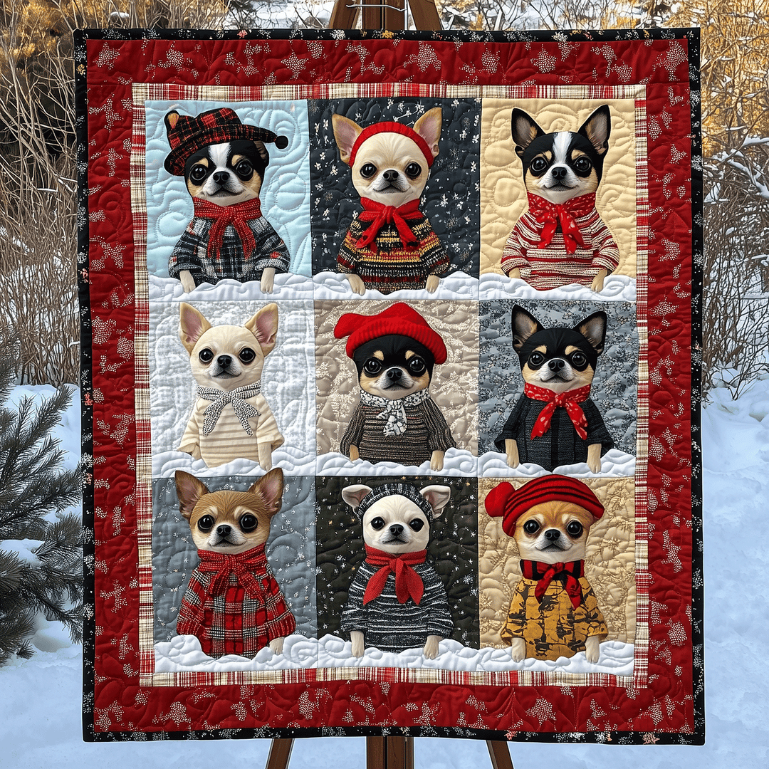 Glædelig Chi-mas Kunst Quilt Ophæng NCU0TH1606
